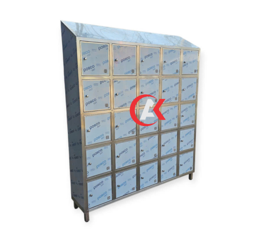TỦ LOCKER 25 NGĂN MÁI XÉO PS01
