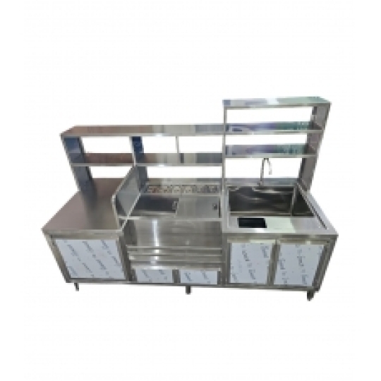 QUẦY PHA CHẾ INOX QPC2178-04304